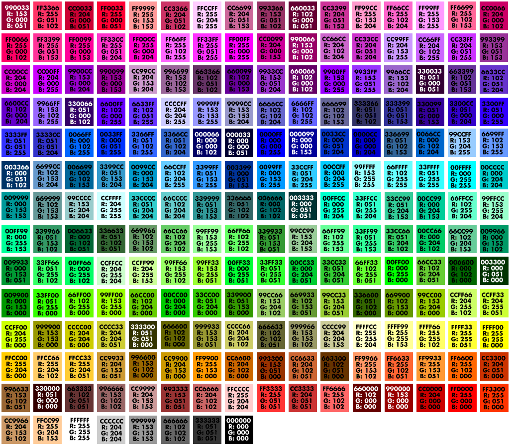 pantone color codes